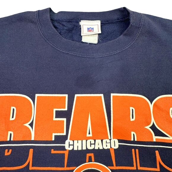 Vintage NFL Chicago Bears Crew Neck Sweatshirt - Size Large - Picture 7 of 7